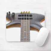 Electric Bass Guitar Mousepad (Mit Mouse)