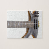 Electric Bass Guitar Puzzle (Horizontal)
