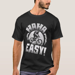 Electric Bike HA EASY E-Bike Rider Funny EBike T-Shirt