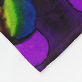 Electric Bloom Fleecedecke (Ecke)