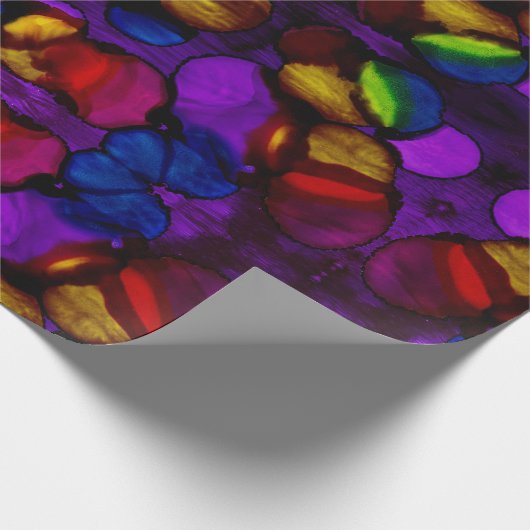 Electric Bloom Geschenkpapier (Ecke)