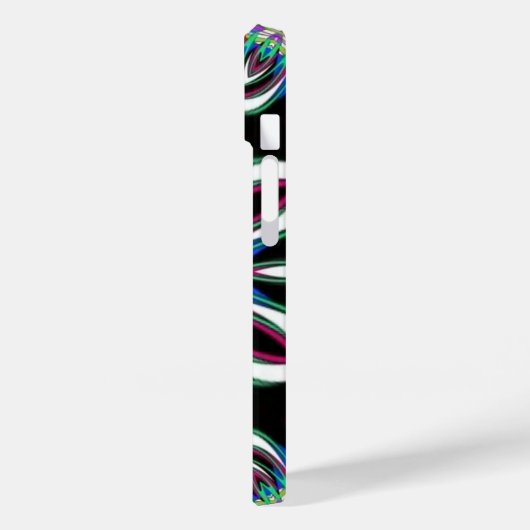 Electric Bloom Mandala Case-Mate iPhone Hülle (Rückseite / Links)