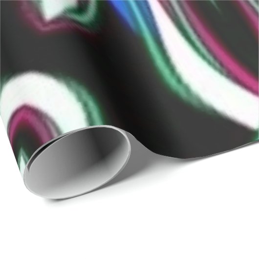 Electric Bloom Mandala Geschenkpapier (Rolleneckpunkt)