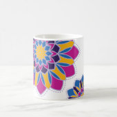 Electric Bloom Mandala Tasse (Mittel)