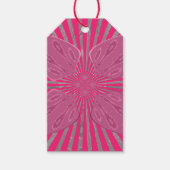 Electric Bloom Wings: Ein lebhafter Edgy und schön Geschenkanhänger (Vorderseite)