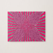 Electric Bloom Wings: Ein lebhafter Edgy und schön Puzzle (Horizontal)