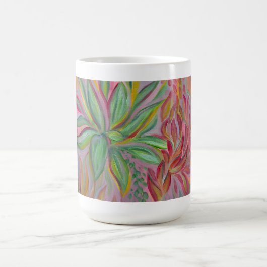 Electric Blooms Mug Kaffeetasse (Mittel)