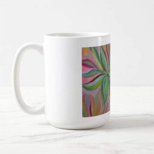 Electric Blooms Mug Kaffeetasse (Links)