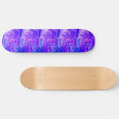 Electric Blue Forest Skateboard (Horizontal)