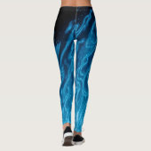 Electric Blue Leggings (Rückseite)