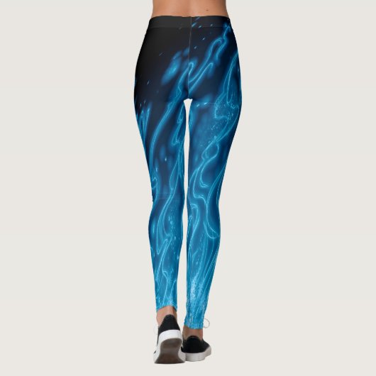 Electric Blue Leggings (Rückseite)