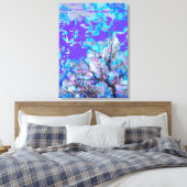 Electric Blue Leinwanddruck (Insitu (Schlafzimmer))