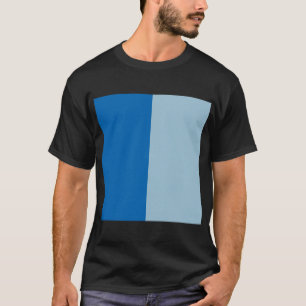 Electric Blue Lemonade und Aquamarine Duo Ton T-Shirt