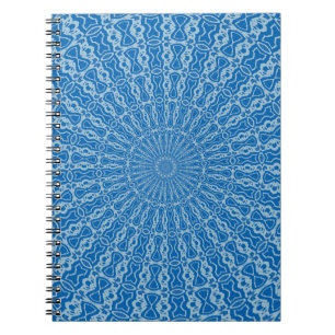 Electric Blue Lemonade und Aquamarine Duo Tone Pat Notizblock