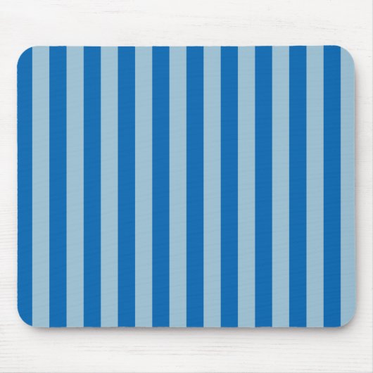 Electric Blue Lemonade und Aquamarine Vertical Str Mousepad (Vorne)
