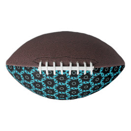 Electric Blue Mandala Football