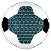 Electric Blue Mandala Fußball (Gedreht)