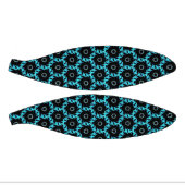 Electric Blue Mandala Mini Basketball (Panele)