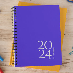 Electric Blue Personal Weekly Planer