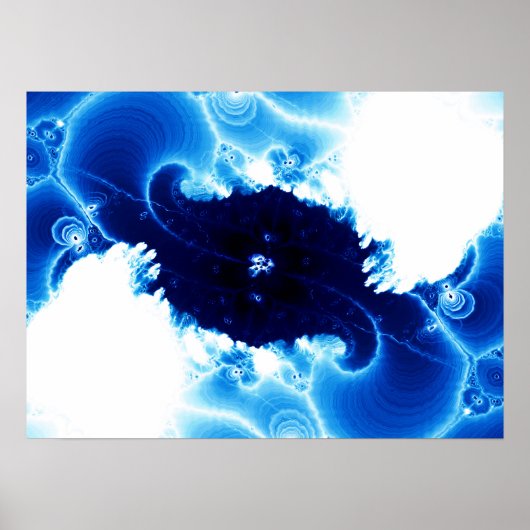 Electric Blue Poster (Vorne)