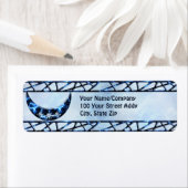 Electric Blue Upright Crescent (Insitu)