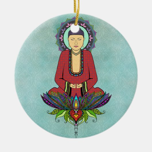 Electric Buddha Ornament (Vorne)