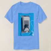 Electric car charging station photographed in Neus T-Shirt (Design vorne)