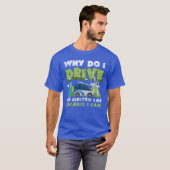 Electric Car Electromobility Performance Efficient T-Shirt (Vorne ganz)