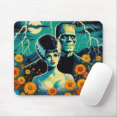 Electric Daisies Mousepad (Mit Mouse)