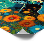 Electric Daisies Plakatdruck Poster (Ecke)