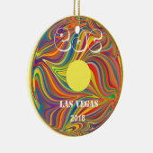 Electric Daisy Carnival Record Keramik Ornament (Rechts)