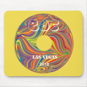 Electric Daisy Carnival Record Mousepad