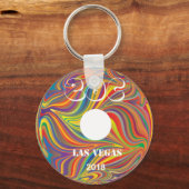 Electric Daisy Carnival Record Schlüsselanhänger (Vorderseite)