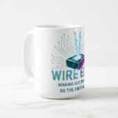 Electric Discharge Machining Phone Case Kaffeetasse (Vorderseite Links)