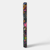Electric Doodle Dump Urban Street Art Phone Case (Rückseite / Links)