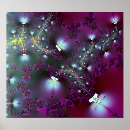 Electric Dragonflies Poster (Vorne)