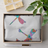 Electric Dragonfly A Seidenpapier (Geschenk)