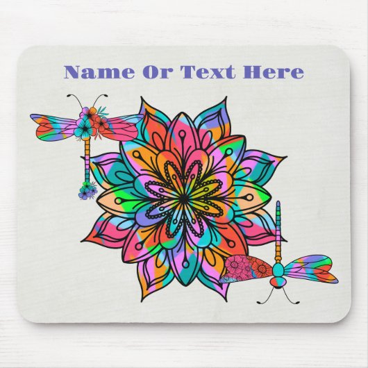 Electric Dragonfly Mousepad (Vorne)