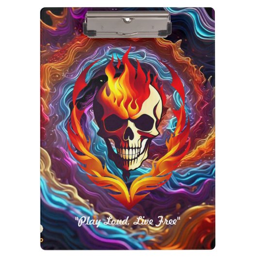 "Electric Dream Festival" Klemmbrett (Vorderseite)