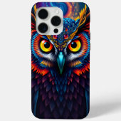 Electric Dream Owl Case-Mate iPhone Hülle (Rückseite)