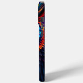 Electric Dream Owl Case-Mate iPhone Hülle (Rückseite / Links)