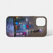 Electric Dreams - Futuristic Shanghai Skyline, A C iPhone Hülle (Rückseite (Horizontal))