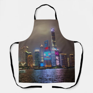 Electric Dreams - Futuristic Shanghai Skyline, A C Schürze