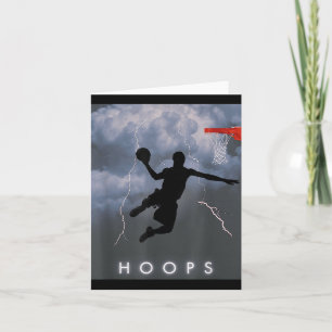 Electric Dunk Storm Basketballkörbe Shirt  Karte