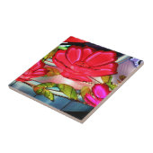 Electric Elegance in Rose  Fliese (Seite)