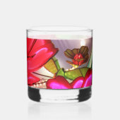Electric Elegance in Rose  Whiskyglas (Rückseite)