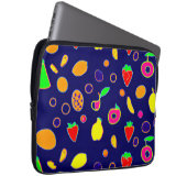 Electric Fruit Fiesta Design Laptopschutzhülle (Vorne Rechts)