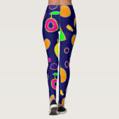 Electric Fruit Fiesta Design Leggings (Rückseite)
