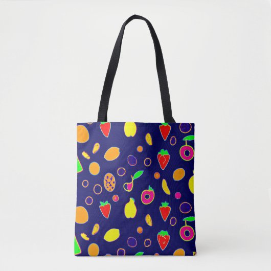 Electric Fruit Fiesta Design Tasche (Vorderseite)