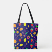 Electric Fruit Fiesta Design Tasche (Rückseite)